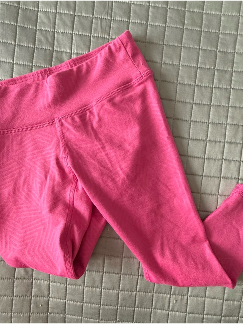 Athletic Works Bright Pink Girls Active Leggings